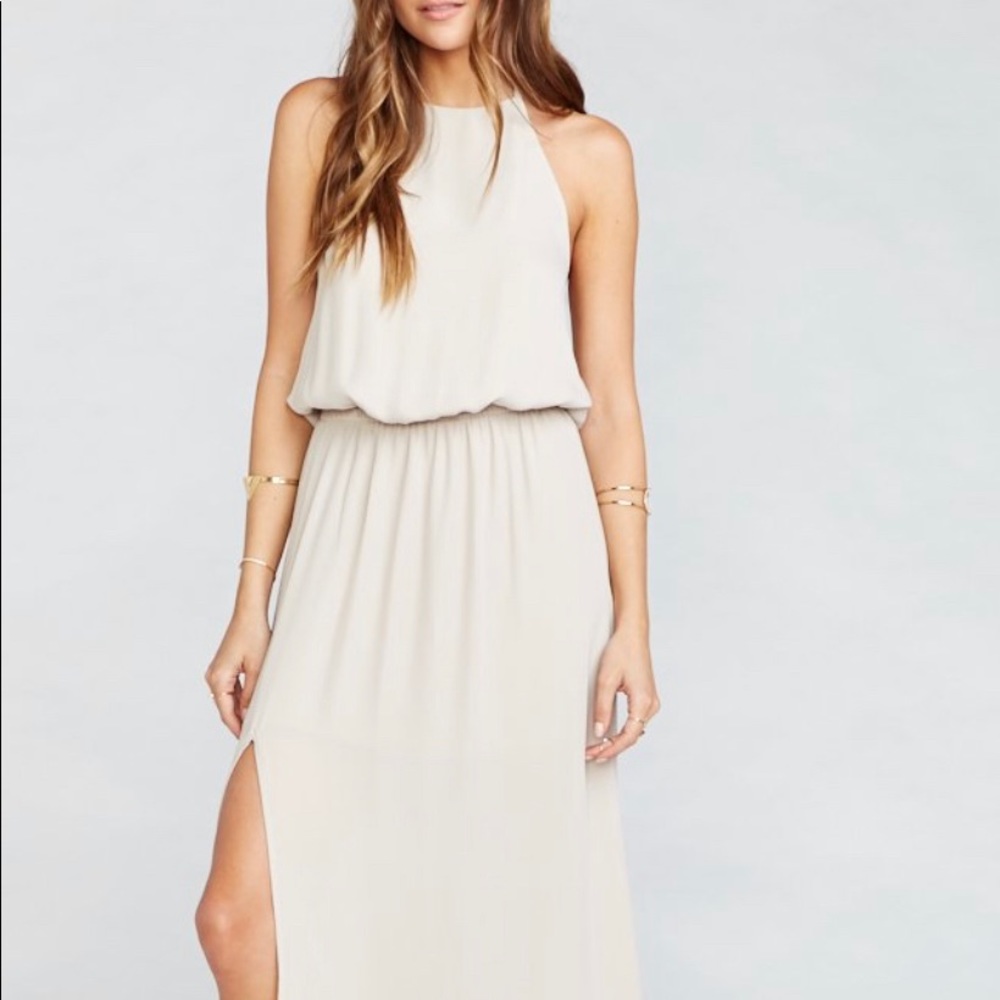 Show Me Your Mumu Heather Halter Dress
